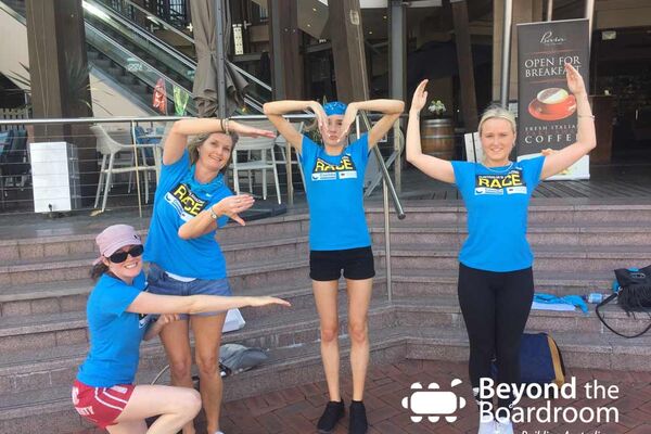 Coombes Orthodontistry Group Amazing Race Sydney team event
