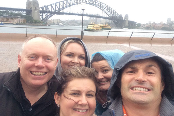 Covermore team during the Sydney Amazing Race